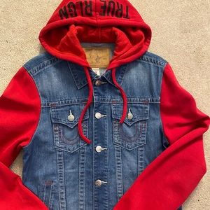 Pre Owned True Religion hybrid jacket